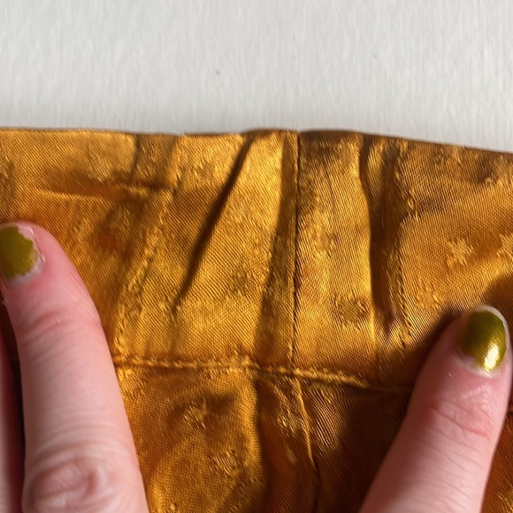 FREE PEOPLE | Size 2 | GOLD STAR CROSS OVER MINI SKIRT - Picture 9 of 14